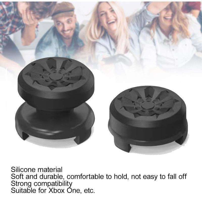 Thumbsticks Grips for PS4/PS5, XBOX, Professional Thumb Grips Joystick Cap Analog Stick Cover, 2 Thumbsticks - 1 High-Rise & 1 Mid-Rise grips player controller player controller player controller ps5 skin aim assist
