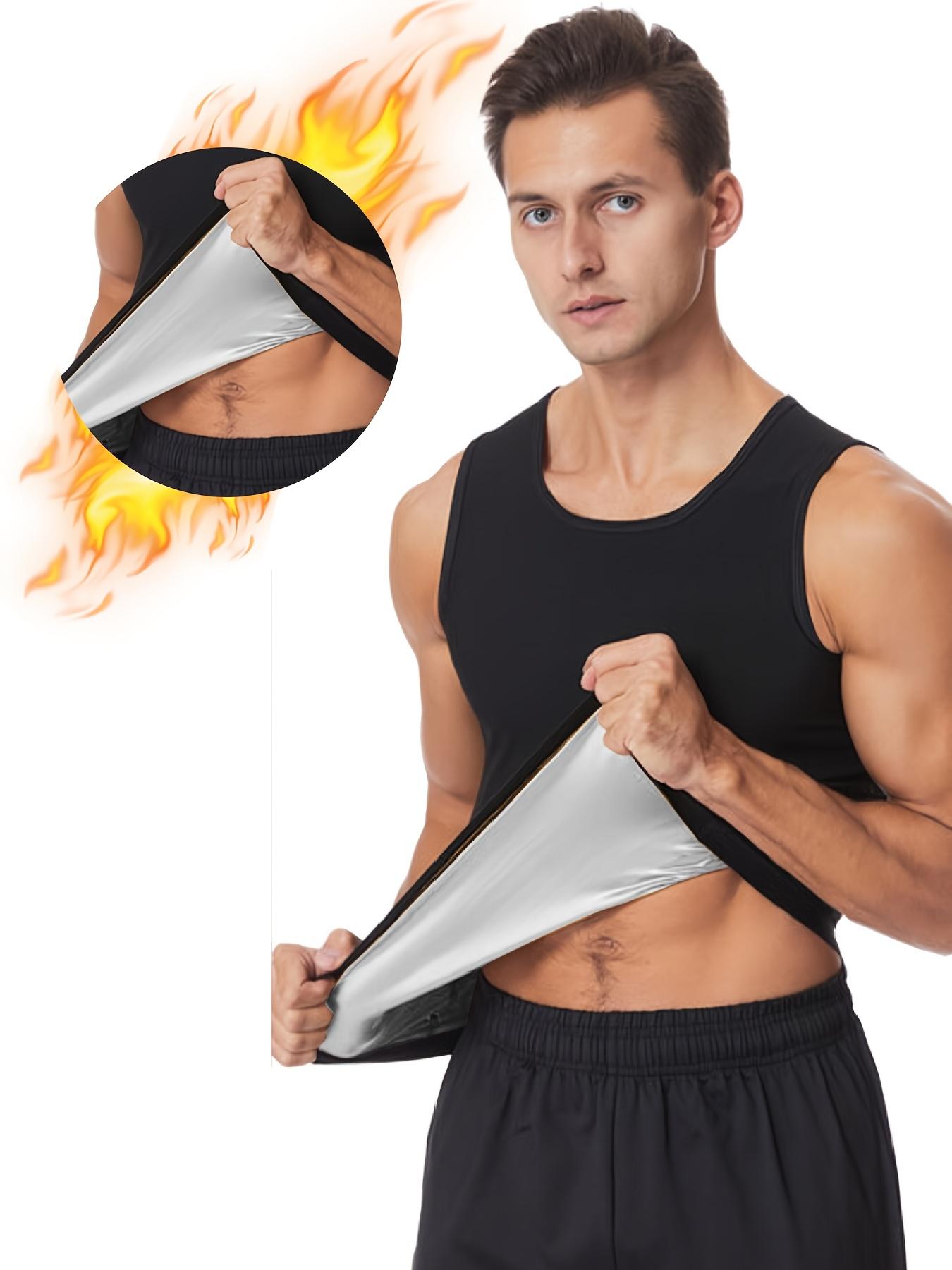 Men's sports shapewear, sauna suit, fitness training suit, tight-fitting sportswear