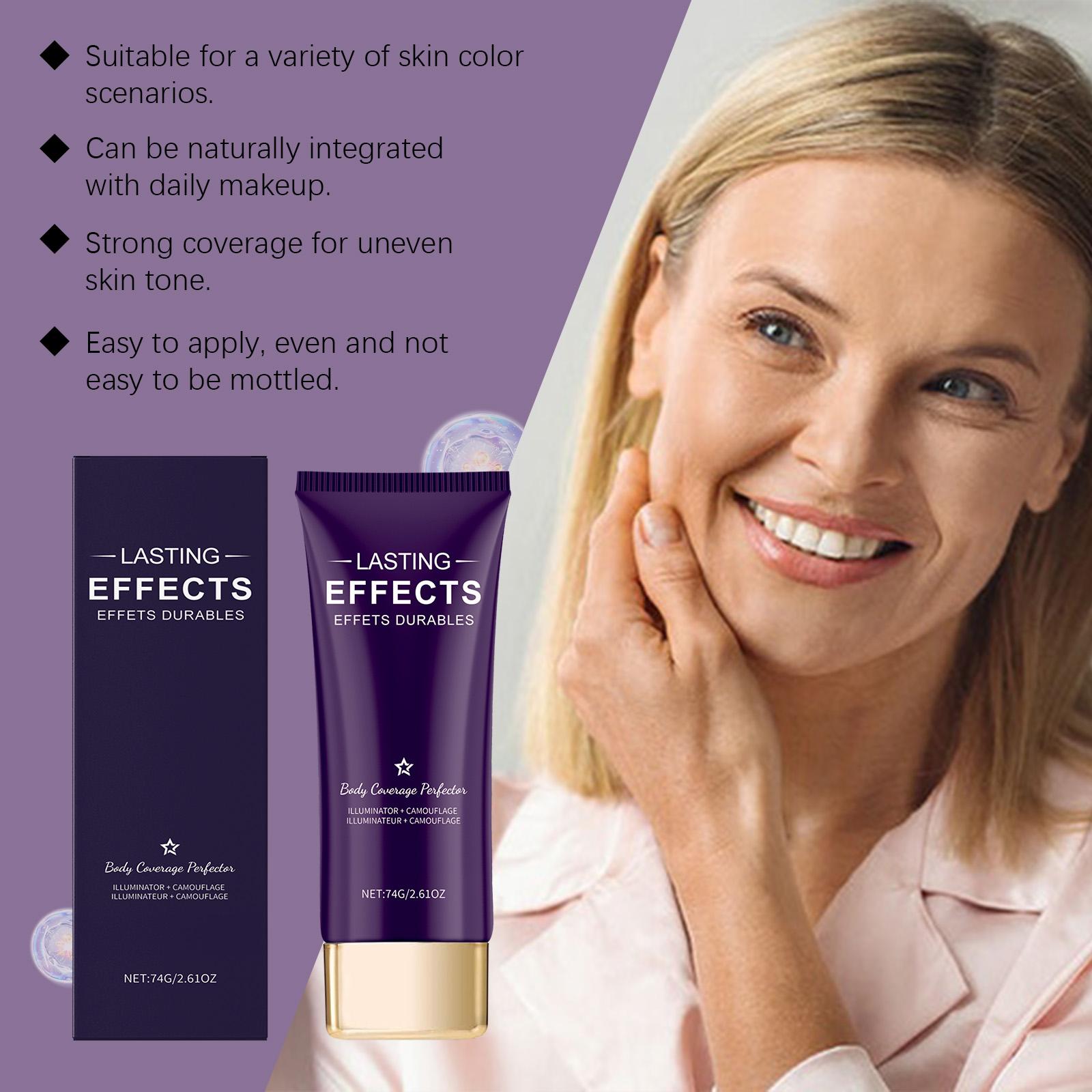 AMZ Natural Skin Tone Concealer, Daily Makeup, Facial Concealer, Hydrating Concealer, Non-Sticking, Natural Skin Tone Concealer Cream