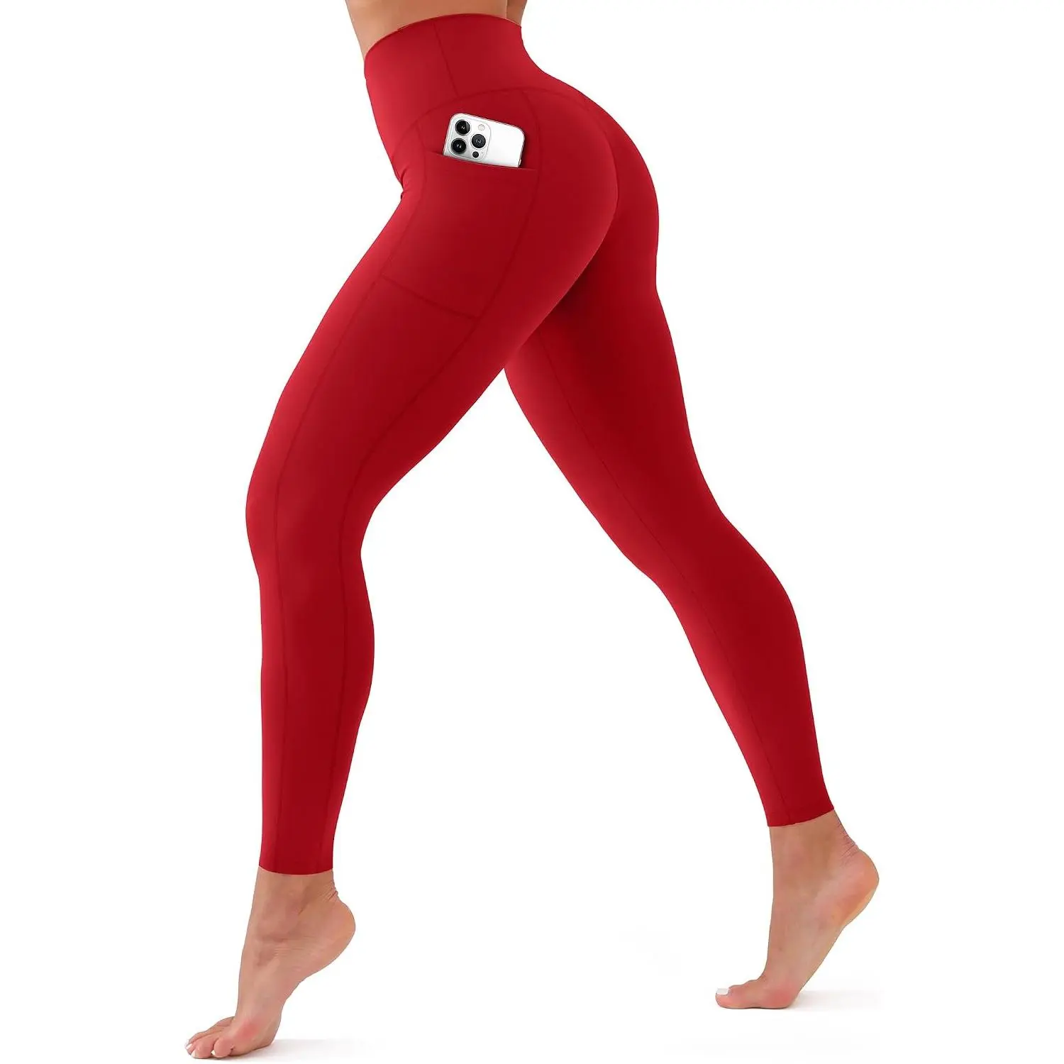 High Waisted Leggings for Women, Soft Tummy Control, Non See Through, Stretch Workout Yoga Pants for Running