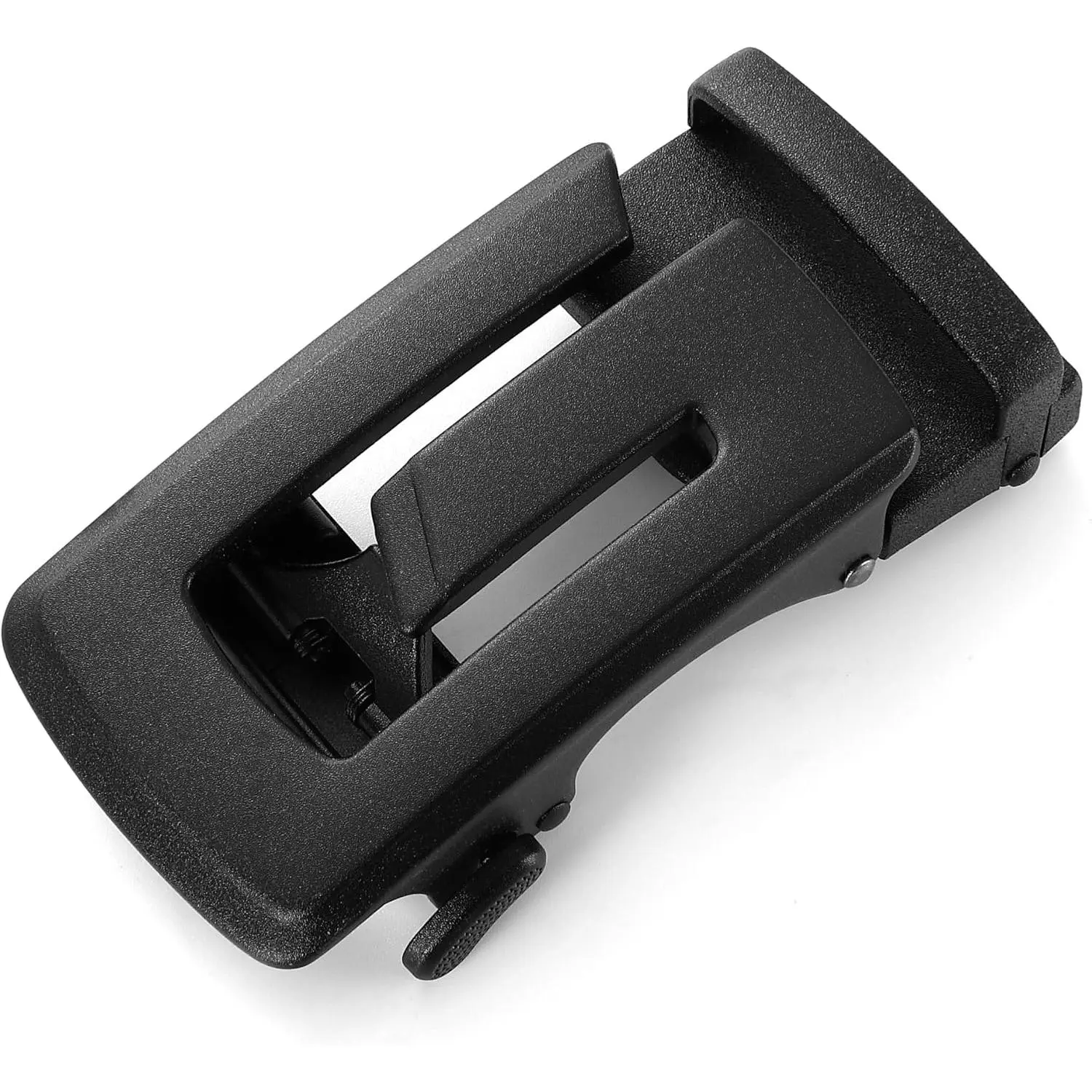 40mm Ratchet Belt Buckle Only for 1 3/8 Slide Belt Strap, Automatic Click Buckle Adjustable