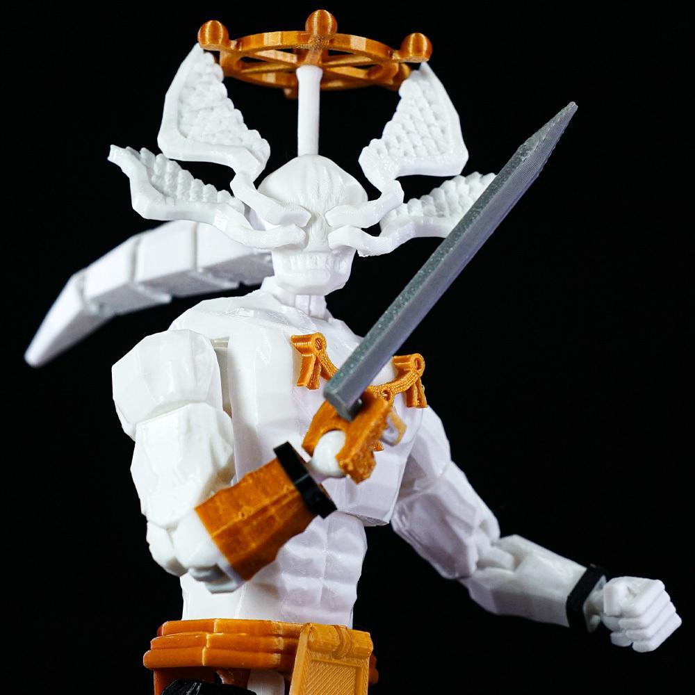 3D Printed Jujutsu Kaisen Ryomen Mahoraga Toys Action Figures Anime Multi-Jointed Shapeshift Mannequin Model Ornaments Gifts