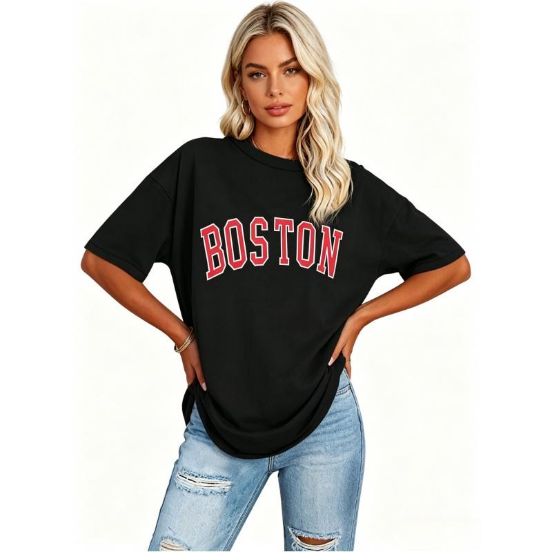 100% Cotton,Women's T-Shirts Short Sleeve,Loose Fit Tops,Casual Basic Trendy Hem Printed T-shirt Tees Fit,Crew Neck Basic Tops,Unisex 100% Cotton,Women's T-Shirts Short Sleeve,Loose Fit Tops,Casual Basic Trendy Hem Printed T-shirt Tees Fit,Crew Neck Basic Tops,Unisex
