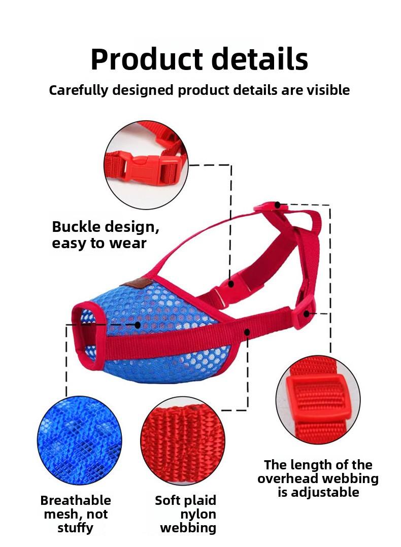 Payment confirmation: Mesh dog muzzle for preventing biting, barking, and eating indiscriminately, secure fit to prevent accidental ingestion and digging