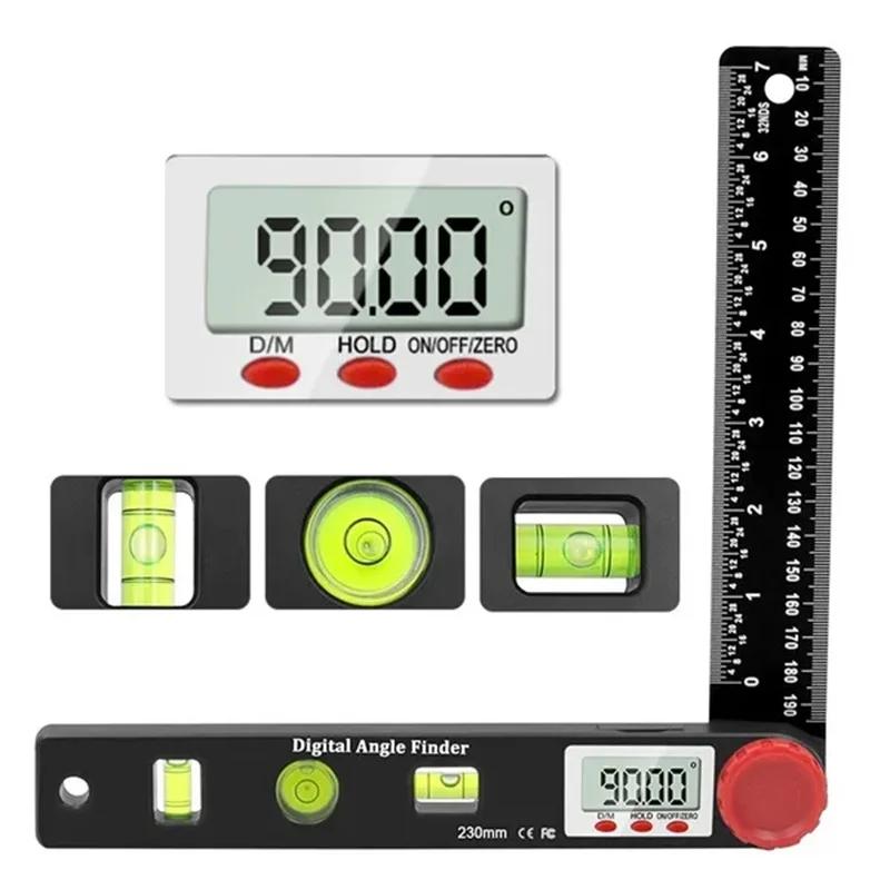 4-In-1 Digital Angle Meter Inclinometer Digital Angle Ruler Electronic Goniometer Protractor Angle finder Measuring Tool 4-In-1 Digital Angle Meter Inclinometer Digital Angle Ruler Electronic Goniometer Protractor Angle finder Measuring Tool