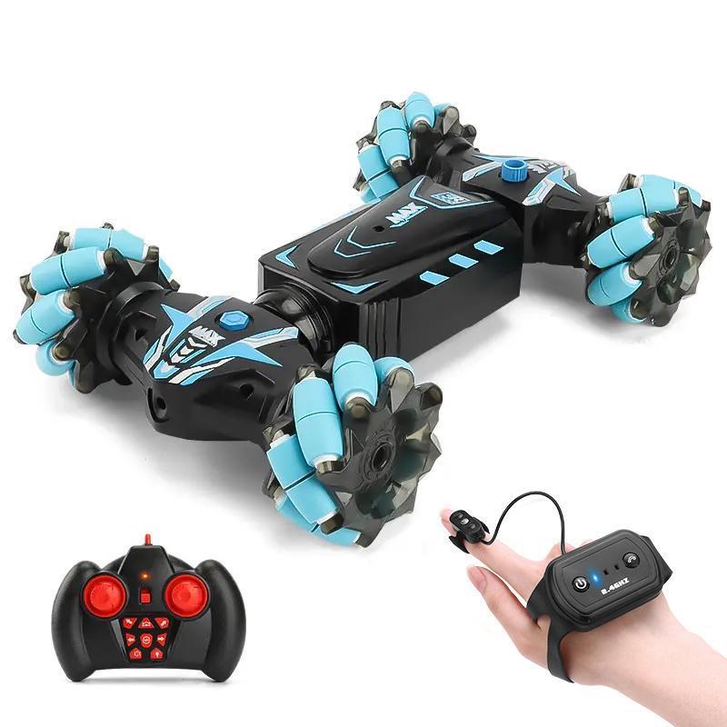 Travel Remote Control Stunt Twist Car, Rc Stunt Car, Battery Powered Remote Control Crawler, for Boys and Girls