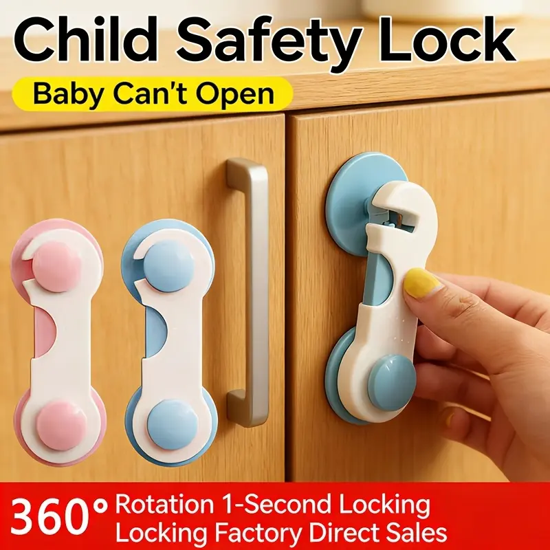 12pcs Adjustable Quality Child Safety Locks Drawer Cabinet Anti-Pinch Hand Protection Locks, Child Safety Drawer Locks Cabinet Door Anti-Open Protection Locks, Baby Anti-Pinch Hand Safety Locks Adjustable Drawer Cabinet Protection Artifact