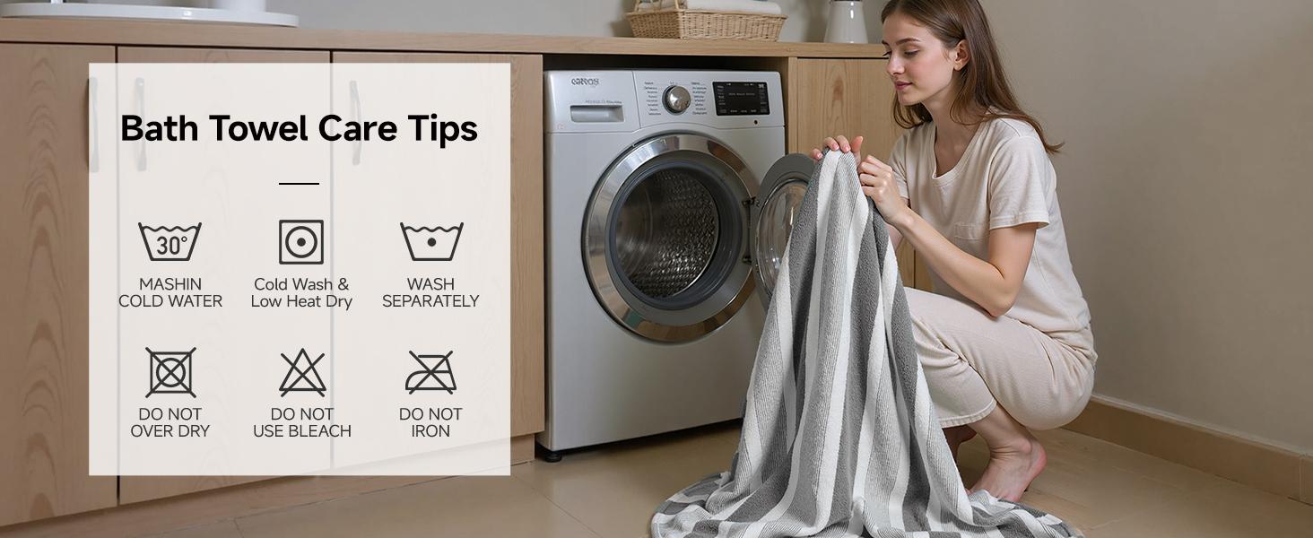 Ultra Soft Bath Towel Sets 6-Piece 35"x70"|   100% Microfiber, Highly Absorbent & Quick Dry|   Gray Towels for Bathroom, Spa, Gym|   2 Bath, 2 Hand, 2 Washcloths