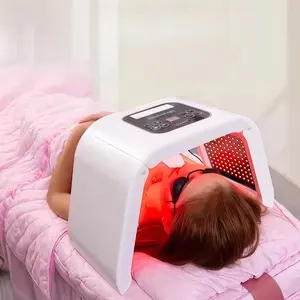 Us Plug 7 Color LED Facial Care Tool, 7-In-1 Home Skincare Beauty Device, Professional Spa LED Mask, Home Beauty Equipment