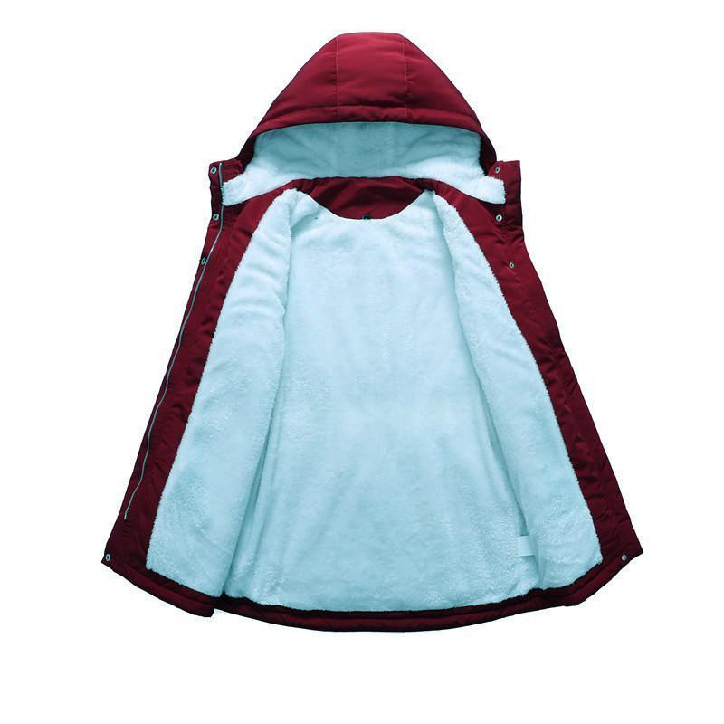 BIGWIG women's winter warm coat, thick waterproof sheepskin lined parka, oversized military windbreaker, hooded cotton coat, double-layer cotton coat, polar long style, hooded coat, parka, down jacket BIGWIG women's winter warm coat, thick waterproof sheepskin lined parka, oversized military windbreaker, hooded cotton coat, double-layer cotton coat, polar long style, hooded coat, parka, down jacket