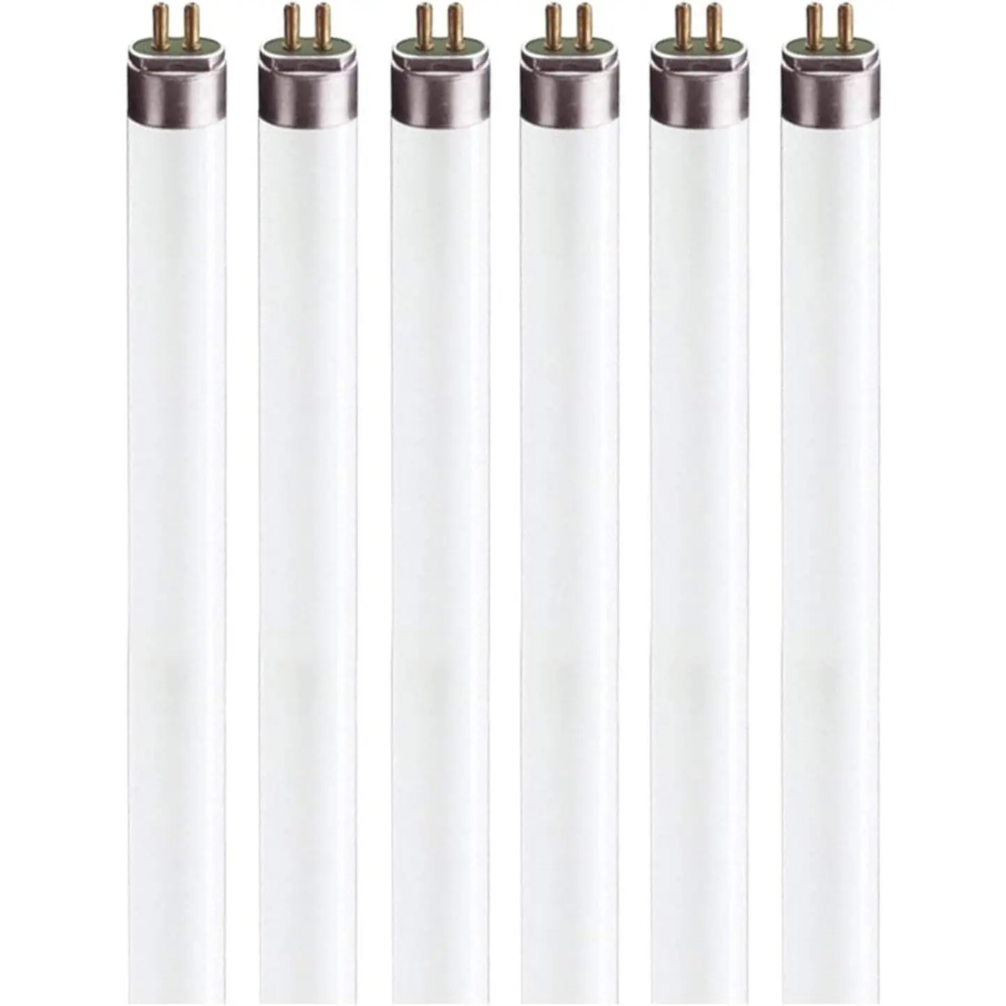 F8T5 Fluorescent Light Bulbs - 12 inches Under Cabinet Bulb - Cool White 4100k 8 Watt Tube Bulb - Pack of 6