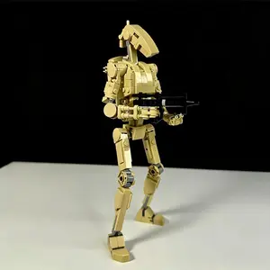 MOC Festival Party  Space War B1 Battle Robot Space War B1 Battle Robot Building Blocks Model Alien Robot Bricks Toys Boys Birt