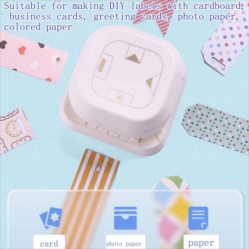 4 in 1 Paper Cutter, 1 Count Multifunctional Paper Cutter, Diary Planner Corner Cutter, Notebook Fixing Cutting Tool for School, Office, Home, Cutting Supplies