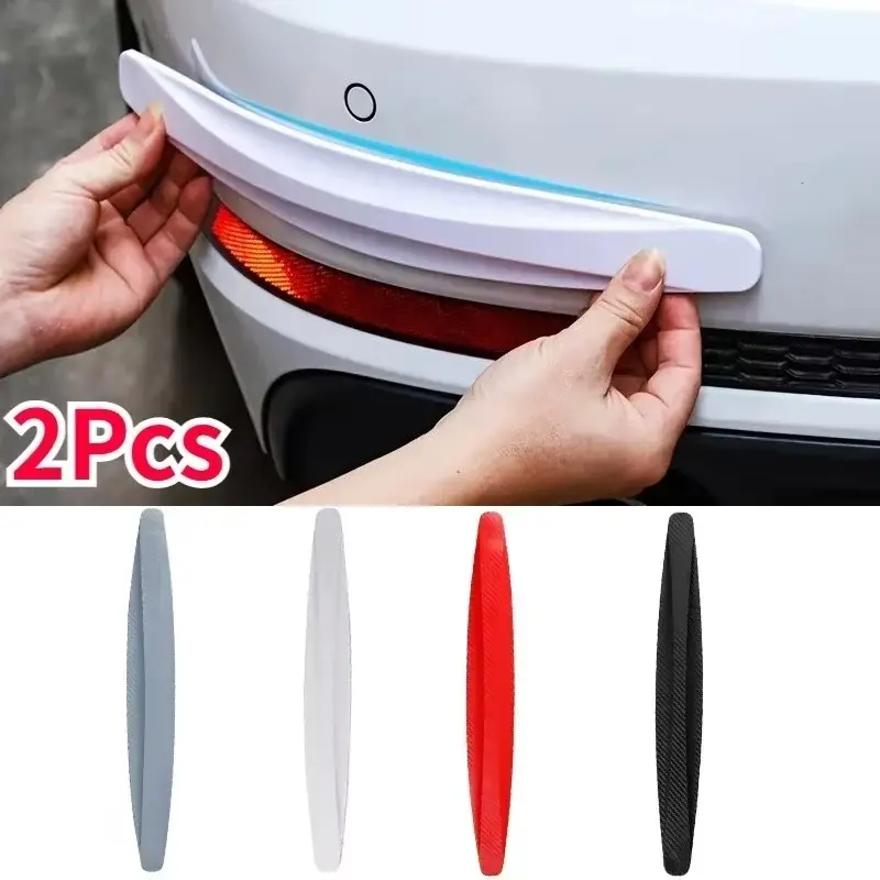 Universal Anti-Collision Protector Stickers Car Front Rear Corner Bumper Guard Anti-Scratch Strips Sticker Car Accessories