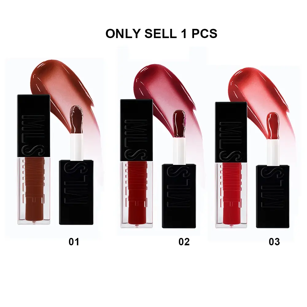 Single Pack 3 Colors Honey Lip Gloss, Glossy, Moisturizing and Hydrating, Long-Lasting Shine, Perfect for Daily Use