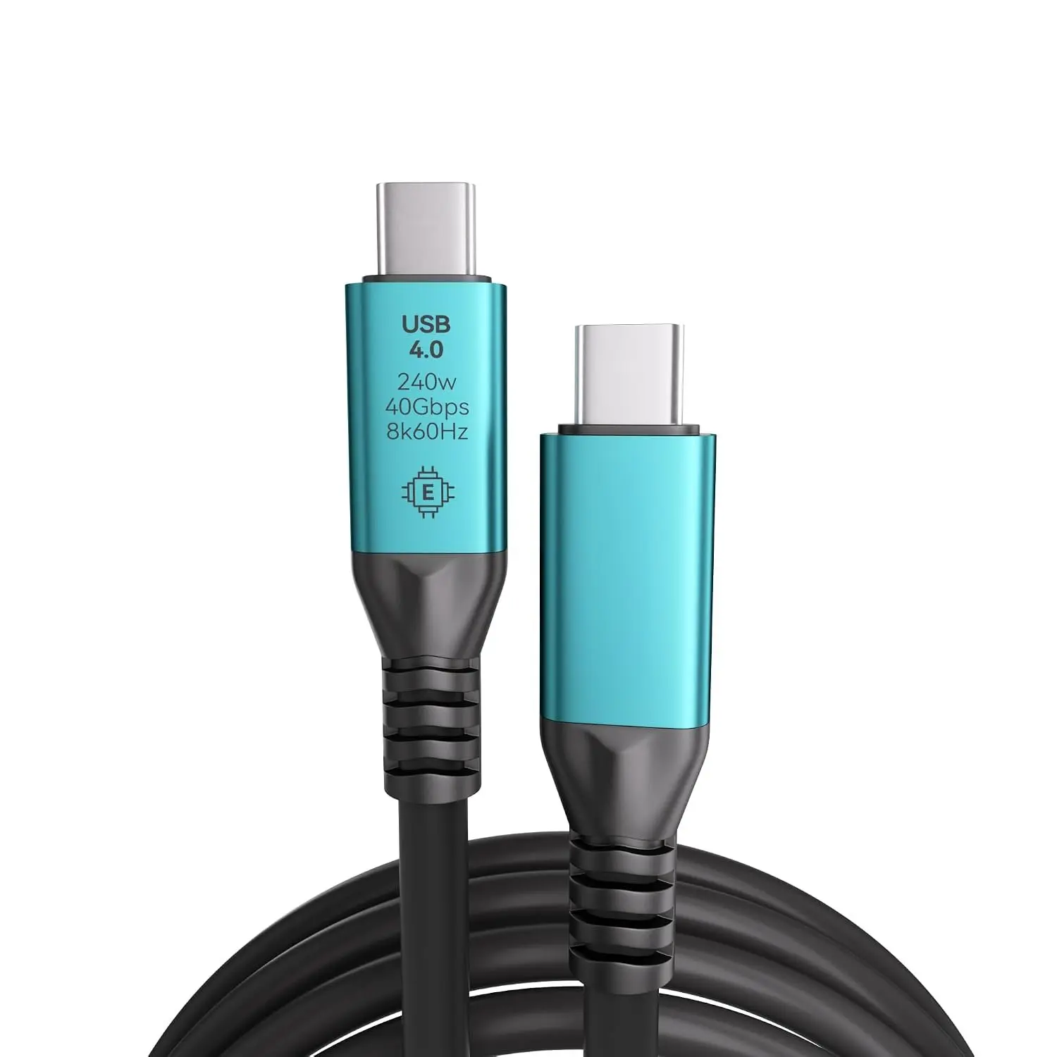 3.3FT USB C to USB C , 40Gbps High Speed Data Transfer, 8K@60Hz 240W PD   Type C Male  for Laptop/PC/