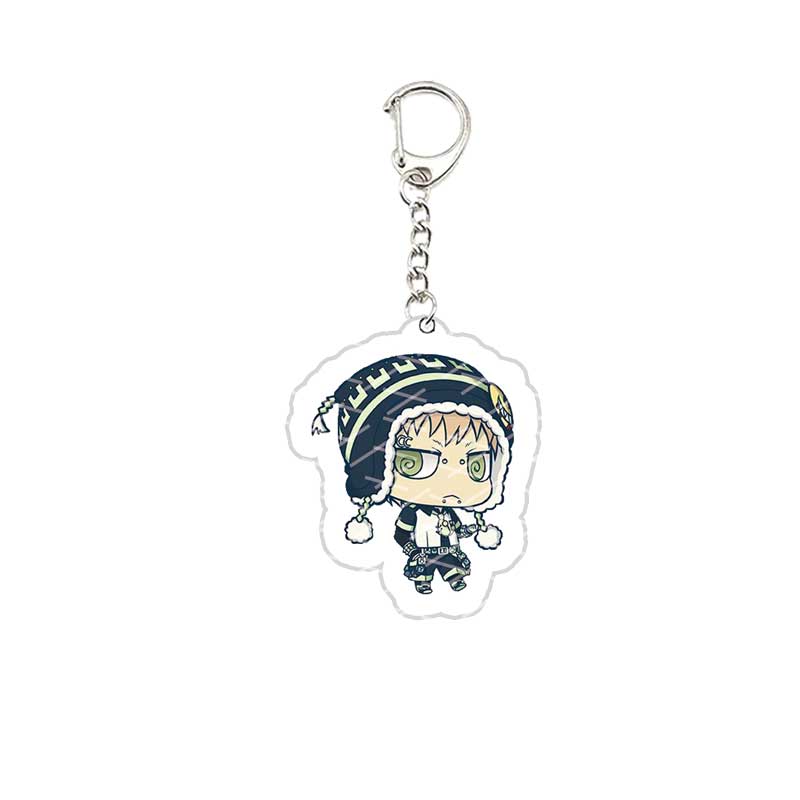 Acrylic DRAMAtical Murder Noiz Seragaki Aoba Clear Virus KeyChain  Key Ring DMMD Pendant  Chain Key Ring Fans Gift