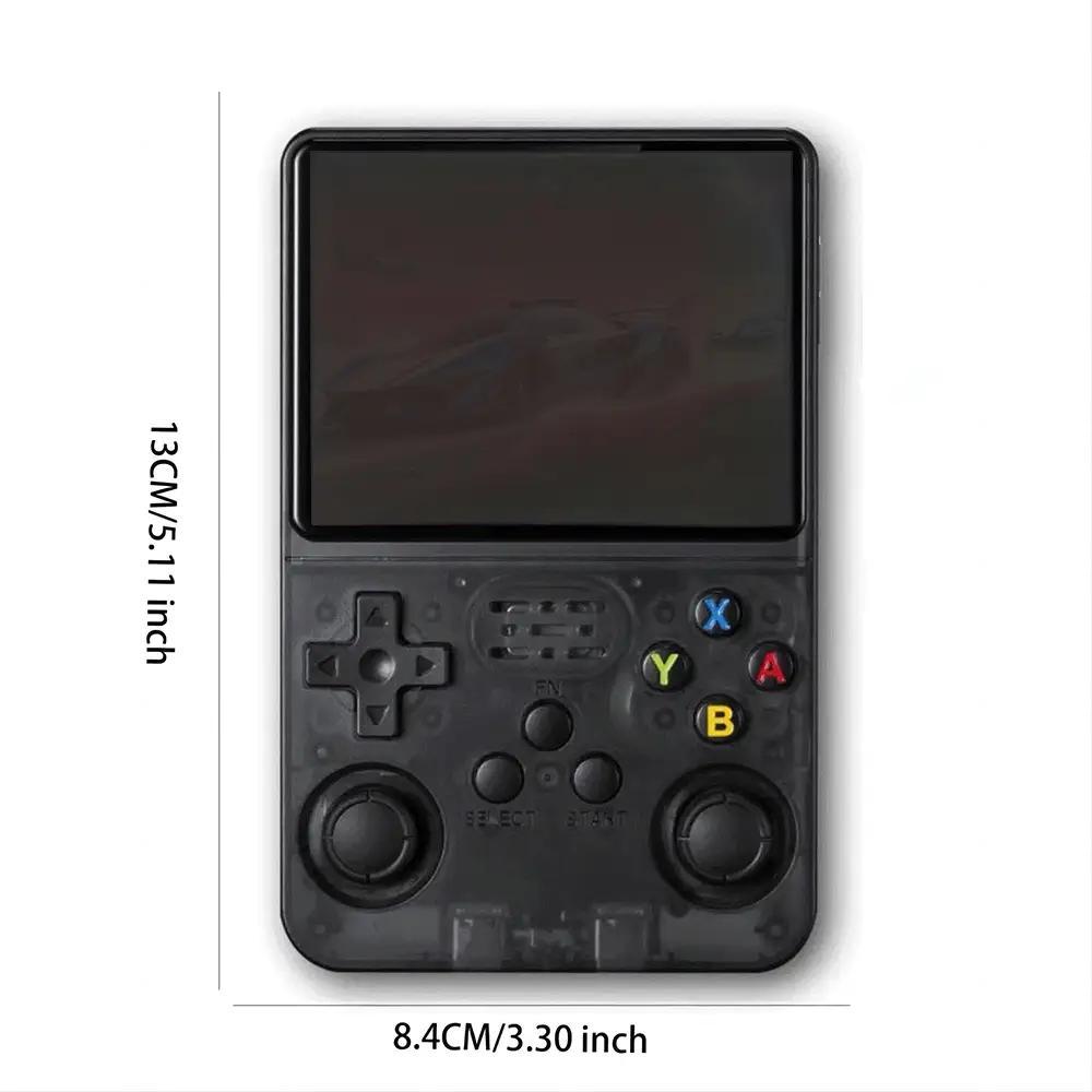 R36S Handheld Retro Game Console with 3.5‑inch IPS Screen, 1 Count Portable Linux System Gaming Console, Supports 10,000+ Games, Rechargeable Pocket Game Device, Gaming Items, Gaming Products