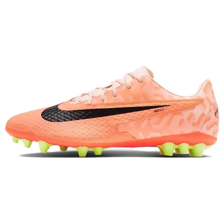 Nike Phantom GX Academy Soccer Cleats for Men and Women – Comfortable AG Turf Shoes in Orange Verifiable, with credentials and supporting global authentication