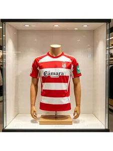 26 Best-selling New Granada Football Team Men's and Women's Sports and Casual Street Breathable T-shirts and Football Shirts