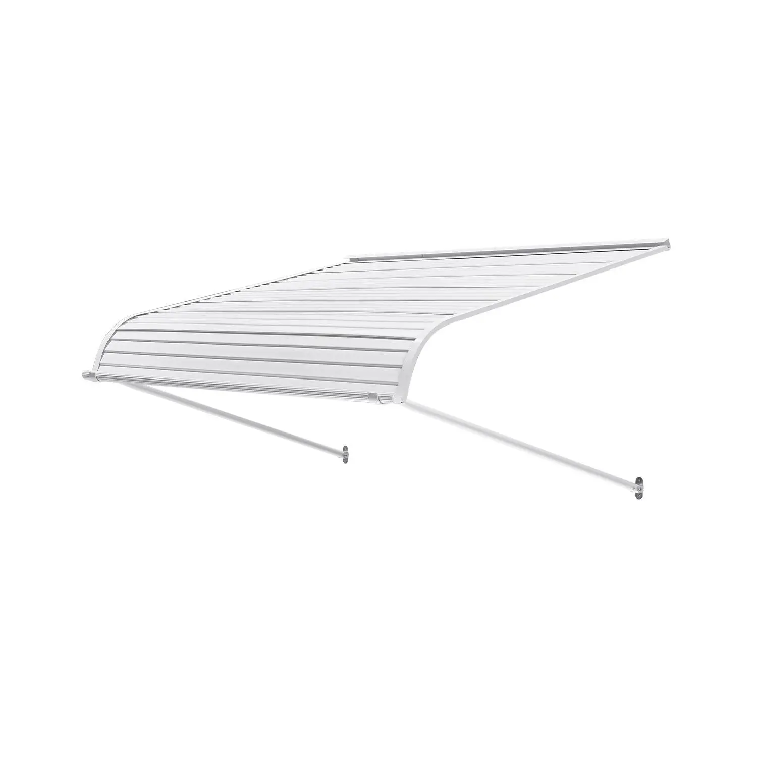 Aluminum Awning 48x 42 in, Durable Window Awning Door Canopy, Lightweight and Stable Aluminum Exterior Awnings Rain Snow Sunlight Protection for Door Entrance Windows Patio Porch