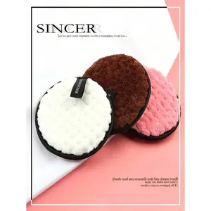 1PC Pineapple Pattern Makeup Sponge – Pink Round, Reusable & Washable. Soft & Gentle for Foundation & Blush. Perfect for Home & Travel. Great Gift for Beginners.