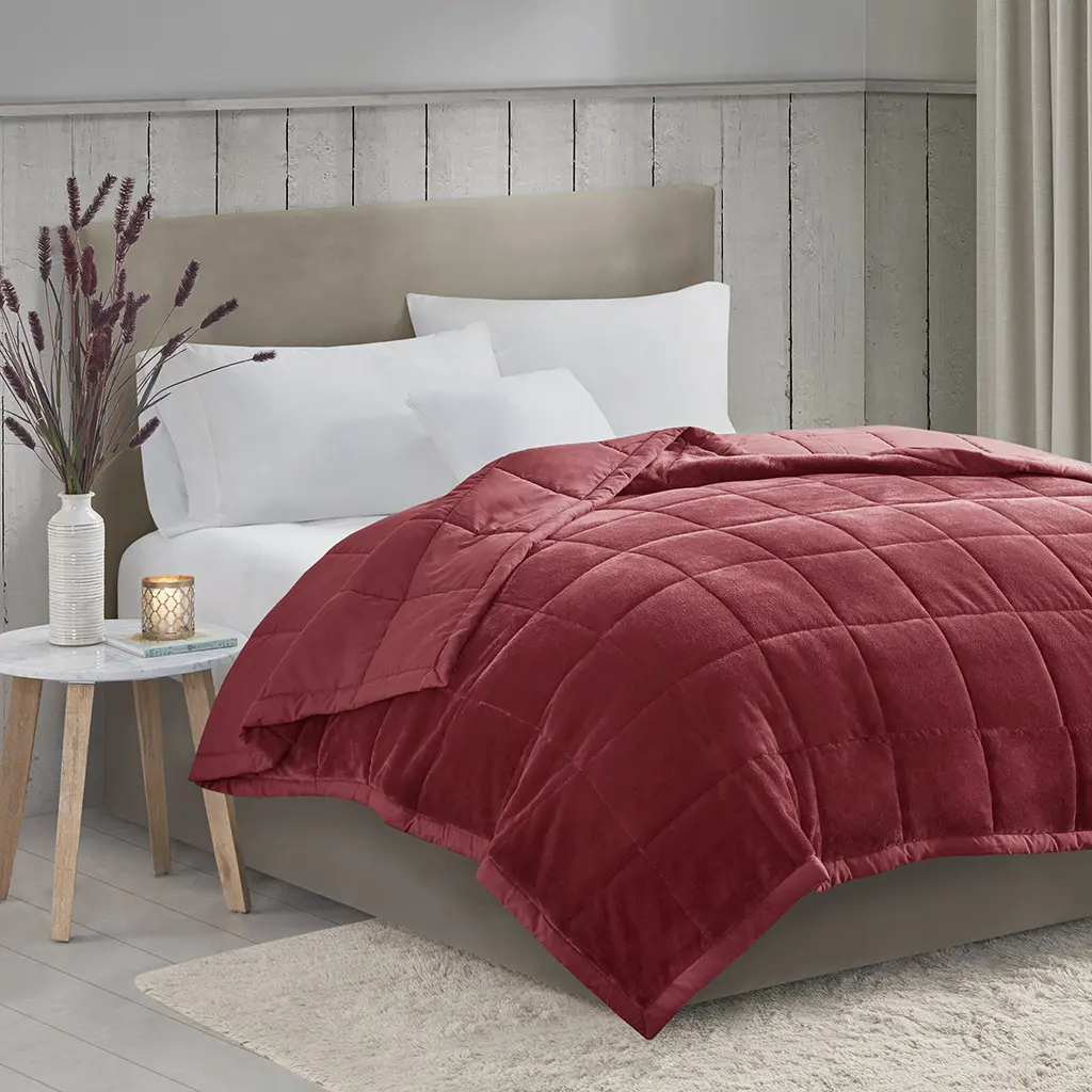 Nokaa Reversible HeiQ Smart Temperature Down Alternative Blanket – All-Season Cooling & Warming Bed Blanket, Soft Microfiber, Hypoallergenic, Machine Washable, Multiple Sizes Available