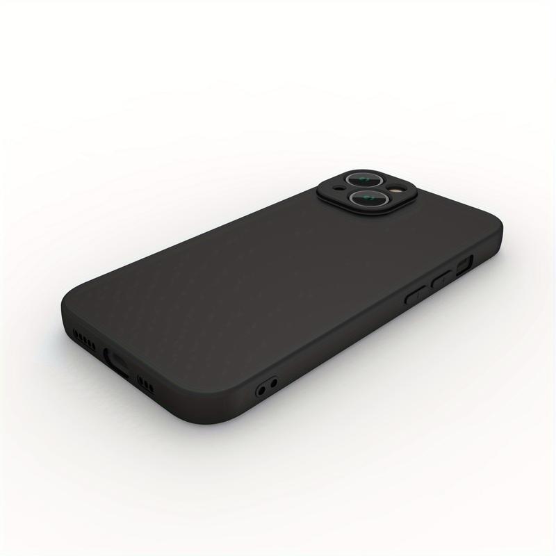 TPU Soft Touch Basic Case - Full Body Protection Slim Fit Cover Compatible with iPhone 11/12/13/14/15/17, Pro, Max, Plus Models