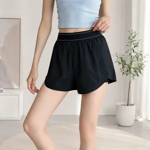Skinny Fit Shorts Trendy Daily Wear Plain Oversized Athletic Shorts Jogging Workout Shorts for Ladies