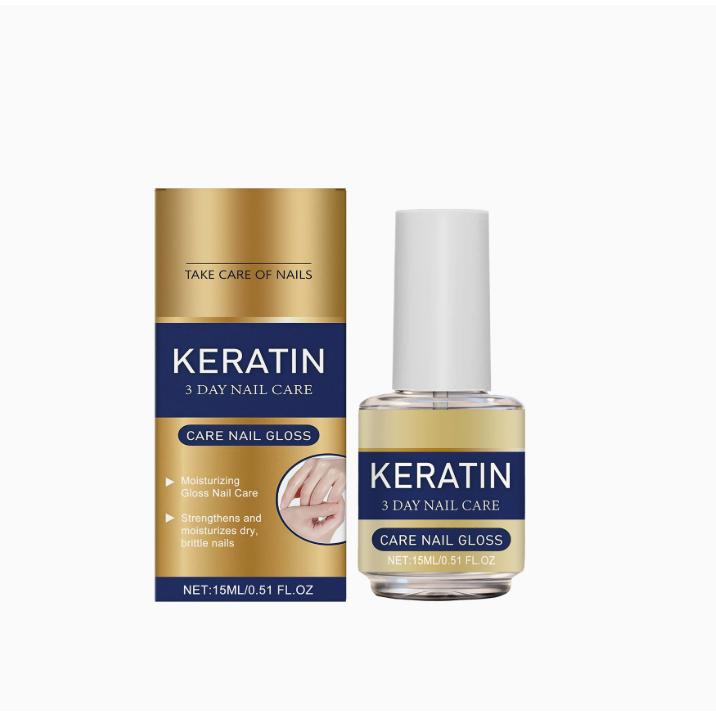 Nail Care Serum Keratin Amino Acids Strengthener Repair Brittle Weak Nails Long Lasting Growth Treatment