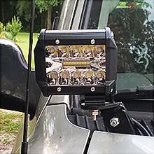 Nilight Universal Slide Base Mount Bracket (Pair)