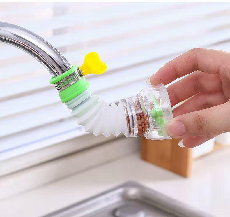 Anti-splash faucet nozzle