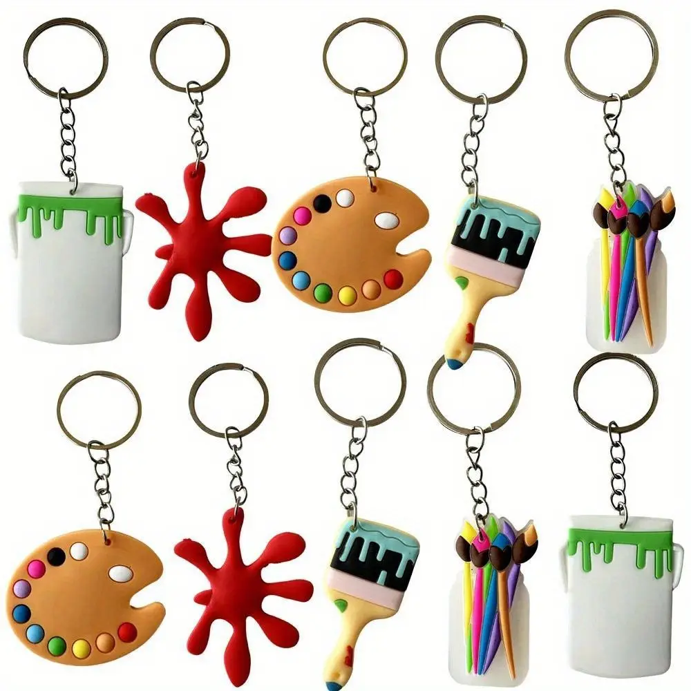 10 Personalized Keychains, Graduation Gifts, Smart Keychain, Birthday Gift, Unisex, Fashion Design, Unique Bag Charm, Party Gift