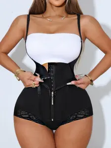 Women's Shapewear, Tummy Control Bodysuit, Steel Bone Reinforced, Postpartum Recovery, Comfortable Waist Sculpting Panties