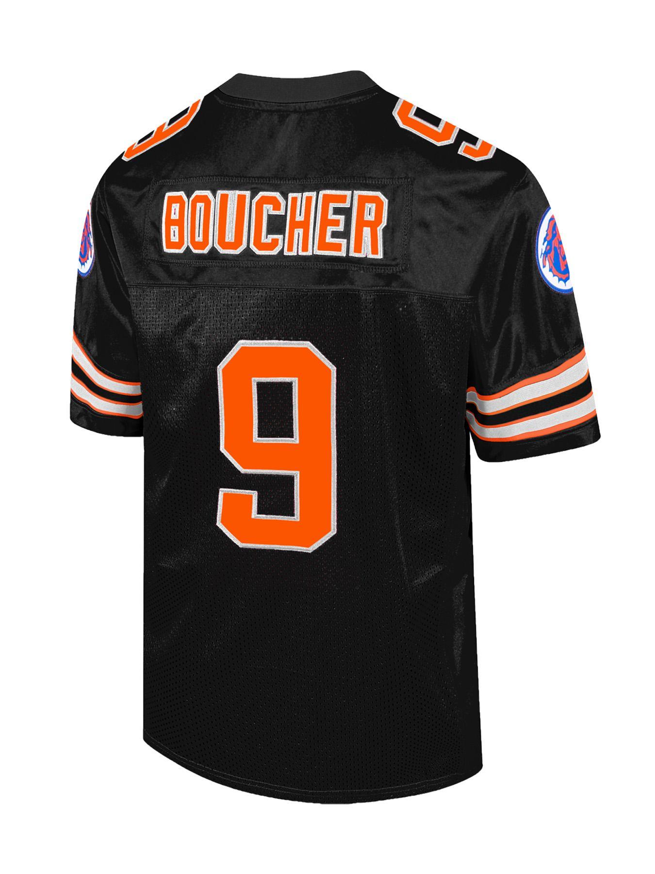 Men's Vintage American Football Jersey, Casual Loose Letter Embroidery Short Sleeve Football Top, Breathable Sports Jersey Shirts for Outdoor Training, Lightweight Jersey, Breathable Athletic Top