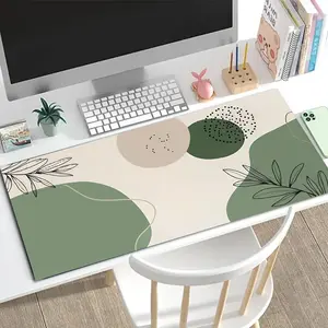 Silica Gel Gaming Mouse Pad, Non-Sponge Rubber Base, Washable and Durable Design, Ideal for Gamers, Office, School, Home Decor