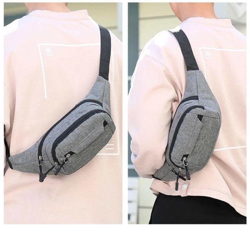 Waterproof Sports Fanny Pack for Men Women, Lightweight Running Waist Bag with Adjustable Strap for Workout, Travel, Hiking, Cycling & Outdoor Sports