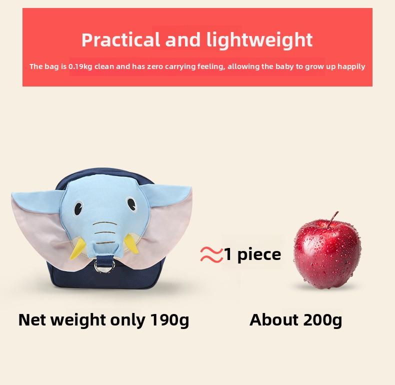 Super Cute Anti-Lost Backpack | Mini Rucksack with Traction Leash, Wrist Link & Security Lock with Key, Portable Lightweight Travel Backpack