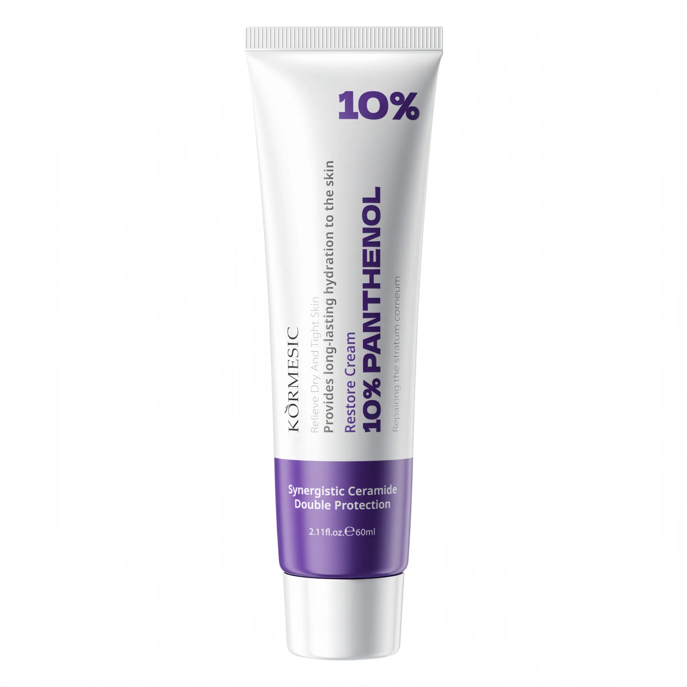 Panthenol Repair Face Cream, Hydrating Moisturizing Nourishing Facial Care Cream for Dry Skin