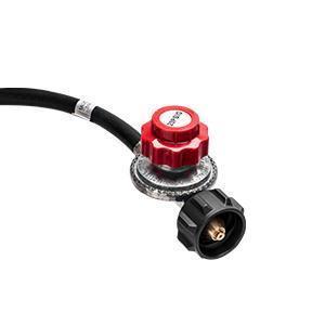 ROVSUN 100,000 BTU Portable Gas Camping Stove/with Side Shelf & Carrying Bag, Outdoor Propane Burner with 20psi Regulator, High Pressure Single Cooker Camp Cooking Home Brewing