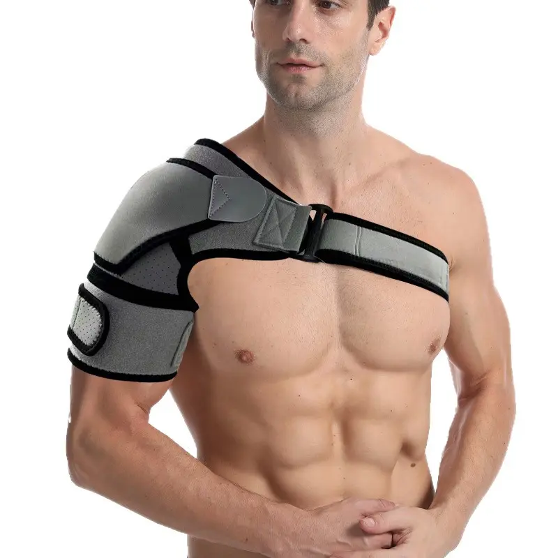 Adjustable Compression Shoulder Support Brace for Men & Women – Breathable Neoprene Shoulder Stabilizer for Basketball, Sports, Injury Recovery & Joint Pain Relief