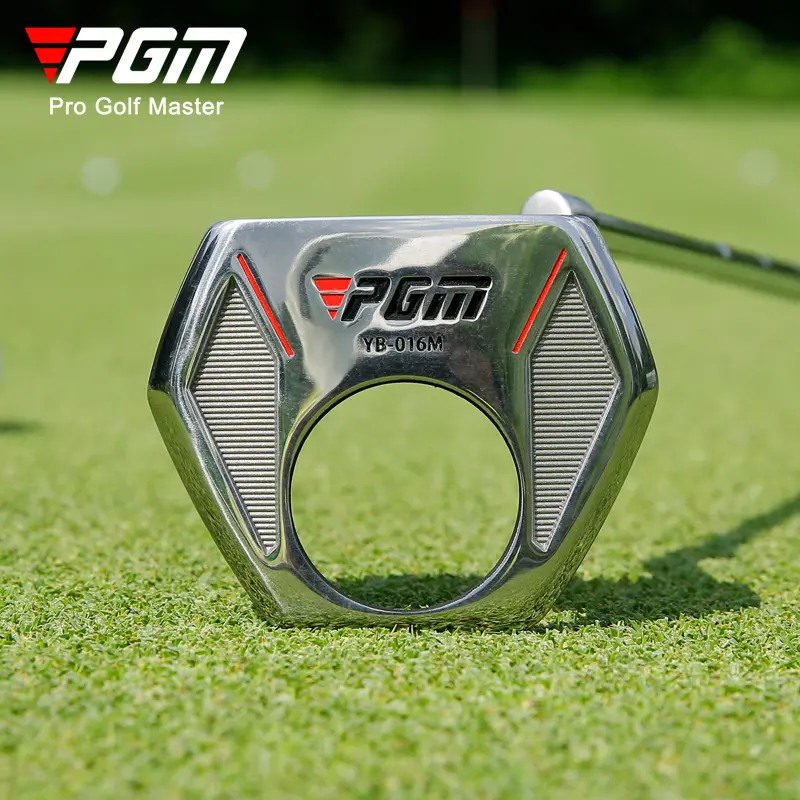 2026 PGM Men's Golf Putter, stainless steel shaft, low center of gravity, with ball return function