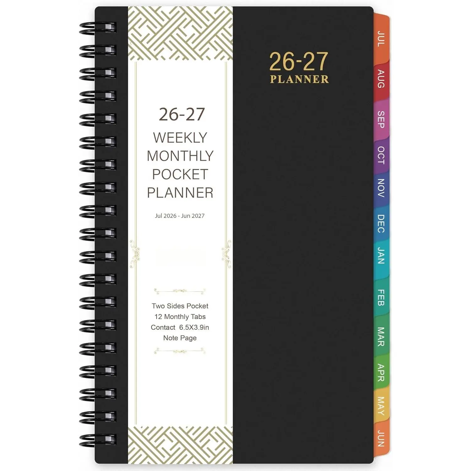 2026-2027 Pocket Calendar/Planner - 2026-2027 Pocket Planner for Purse