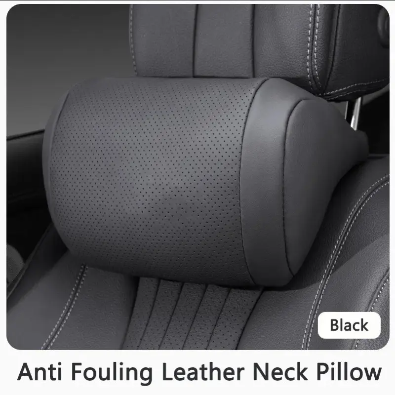 Ergonomic Car Headrest Pillow, Neck and Shoulder Support Cushion, Reduces Driving Fatigue, Fits Tesla Model 3, S, X, Y, Cybertruck, Convertible Cars