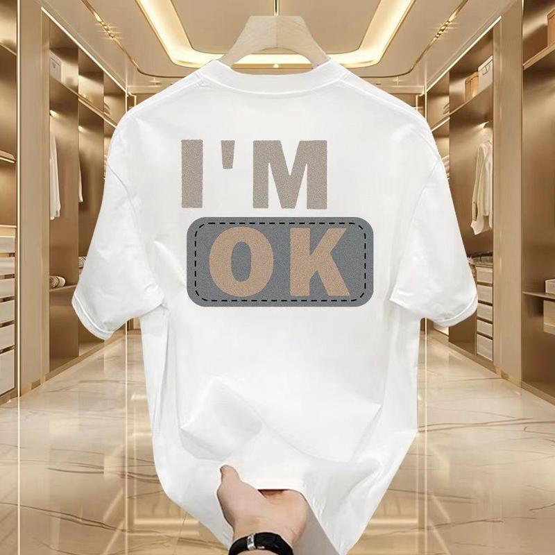 [Limited] 'I'M OK' T-shirt is Going Viral on TikTok Malaysia! Limited Stock, Unique Design With An OK Frame That's Instagrammable!