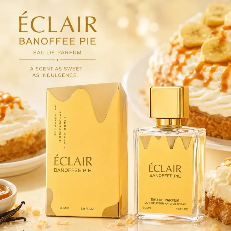 Women's Perfume, Cake Food Scent, Sweet Aroma, 30ML Compact Bottle, Long-Lasting Romantic Fragrance, Elegant Gift, Perfect for Daily Use