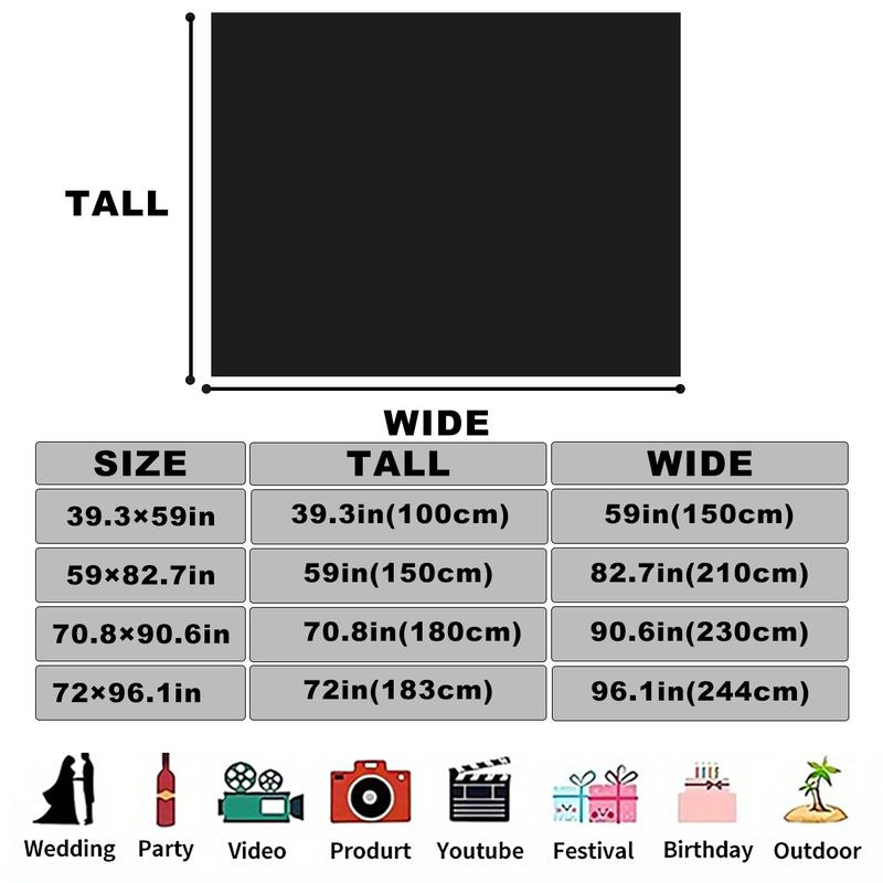 1pc 2D Flat Happy Birthday Party Banner - Black & Golden Crown Balloon Design with "Happy Birthday" Text, Durable Polyester Photography Backdrop for Indoor/Outdoor Decor, Perfect for Wall, Livin White