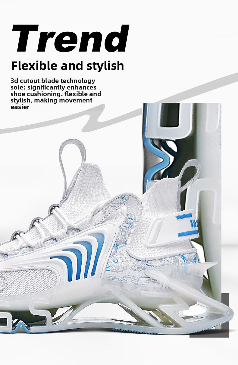 Sneakers That Actually Fit Big Feet Flyknit Running Basketball Shoes (Sizes Up to 13.5)18222