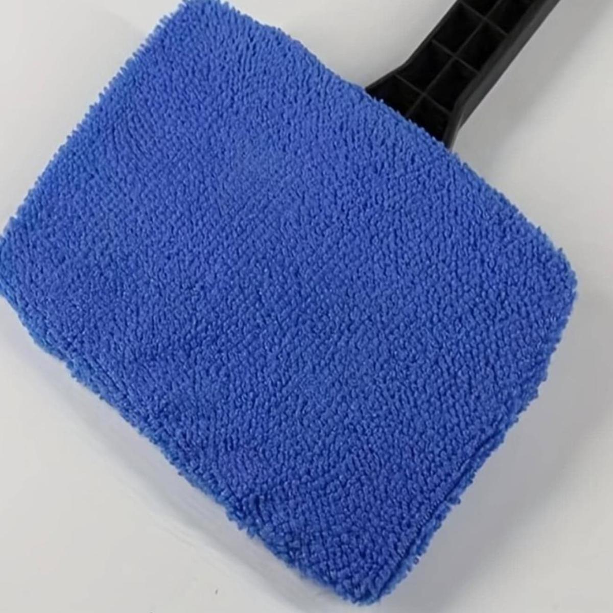 Car Windshield Cleaning Brush, 1 Piece Multifunctional Car Window Cleaning Brush with Long Handle, Anti-Fog Dustproof Car Cleaning Tool