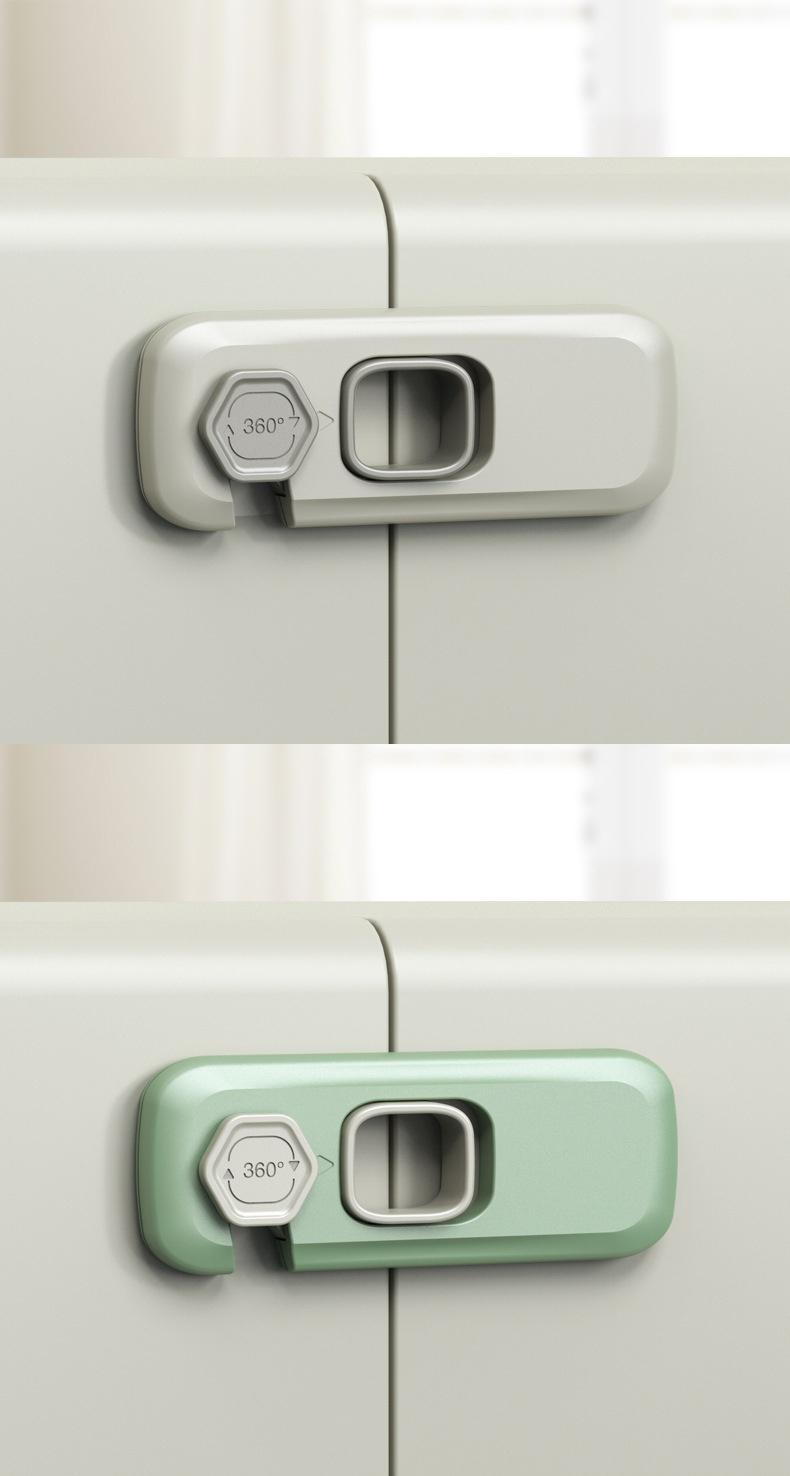 Vevor Child Safety Cabinet Locks Set Baby Proofing Latches for Drawers Doors and Cabinets Secure Locking Tool Easy Installation No Drilling Required